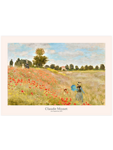 Monet Haşhaş Çiçekleri - Art Print